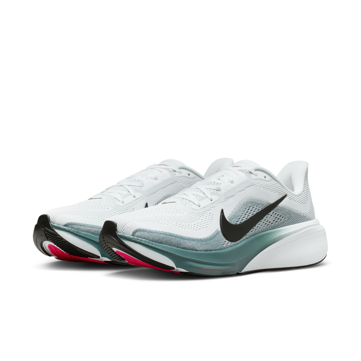 Nike Pegasus 42 | White / Mineral Slate / Hyper Pink / Black | Mens