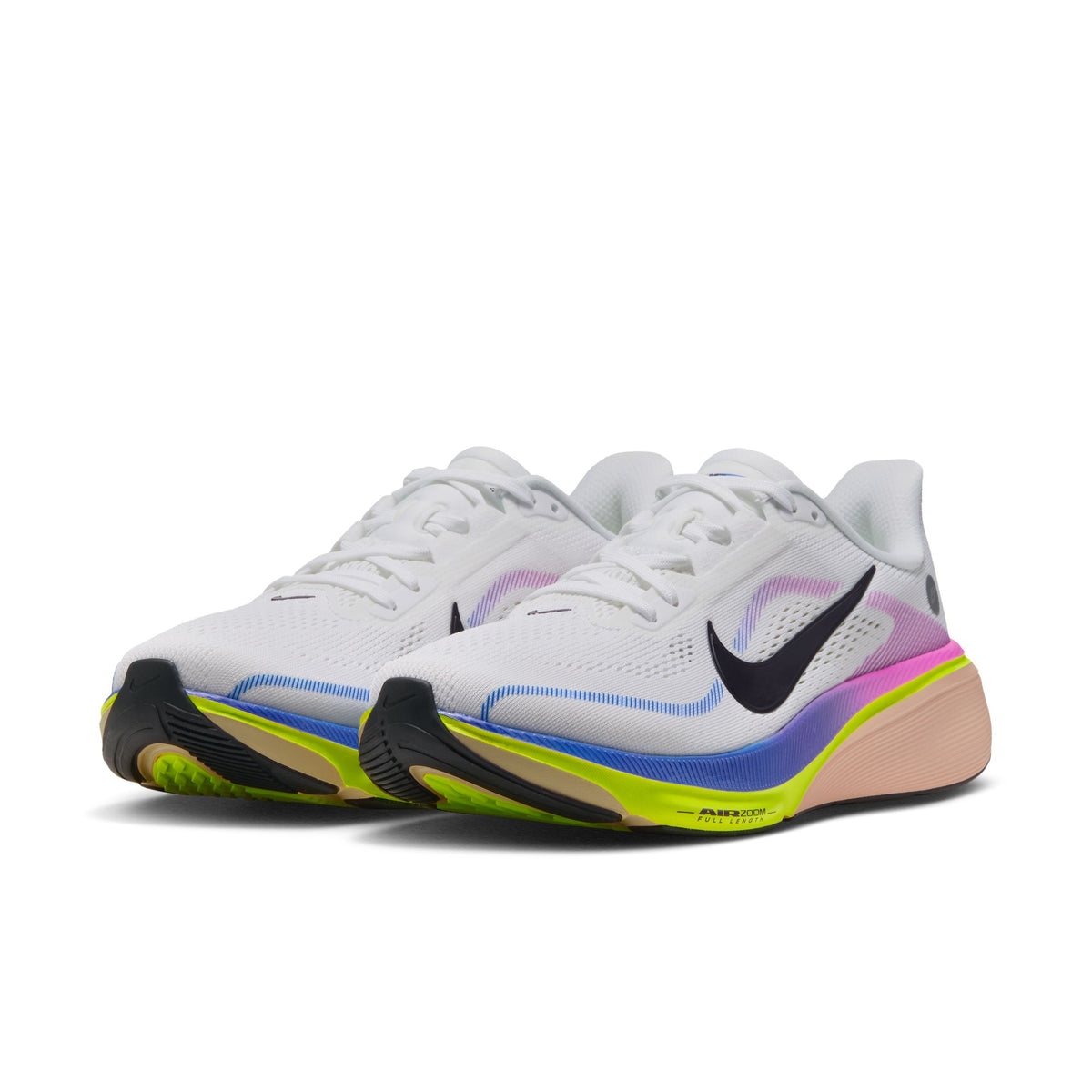 Nike Pegasus 42 | White / Purple Dynasty / Volt / Crimson Tint | Womens