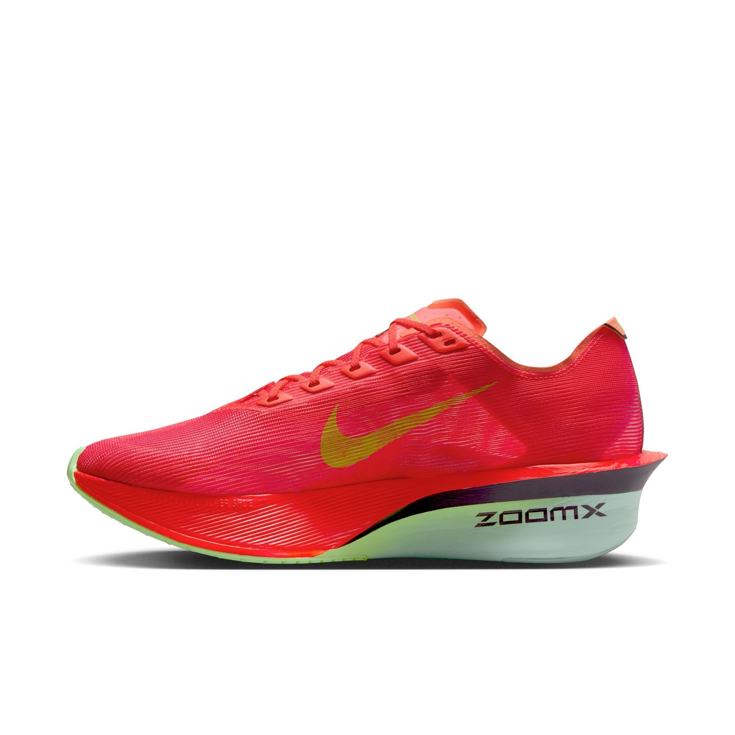 Nike Vaporfly 4 | Bright Crimson / Lime Blast / Mint Foam | Mens