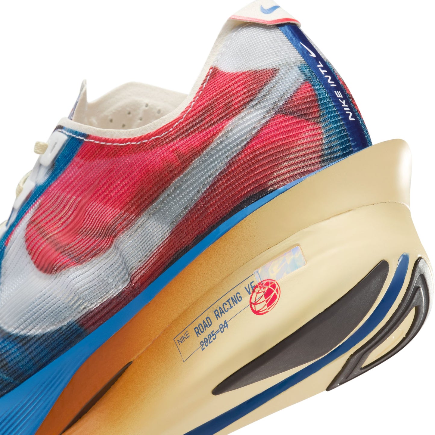 Nike Vaporfly 4 | Multi-Colour / Mountain Blue / Fire Red / Clear | Mens