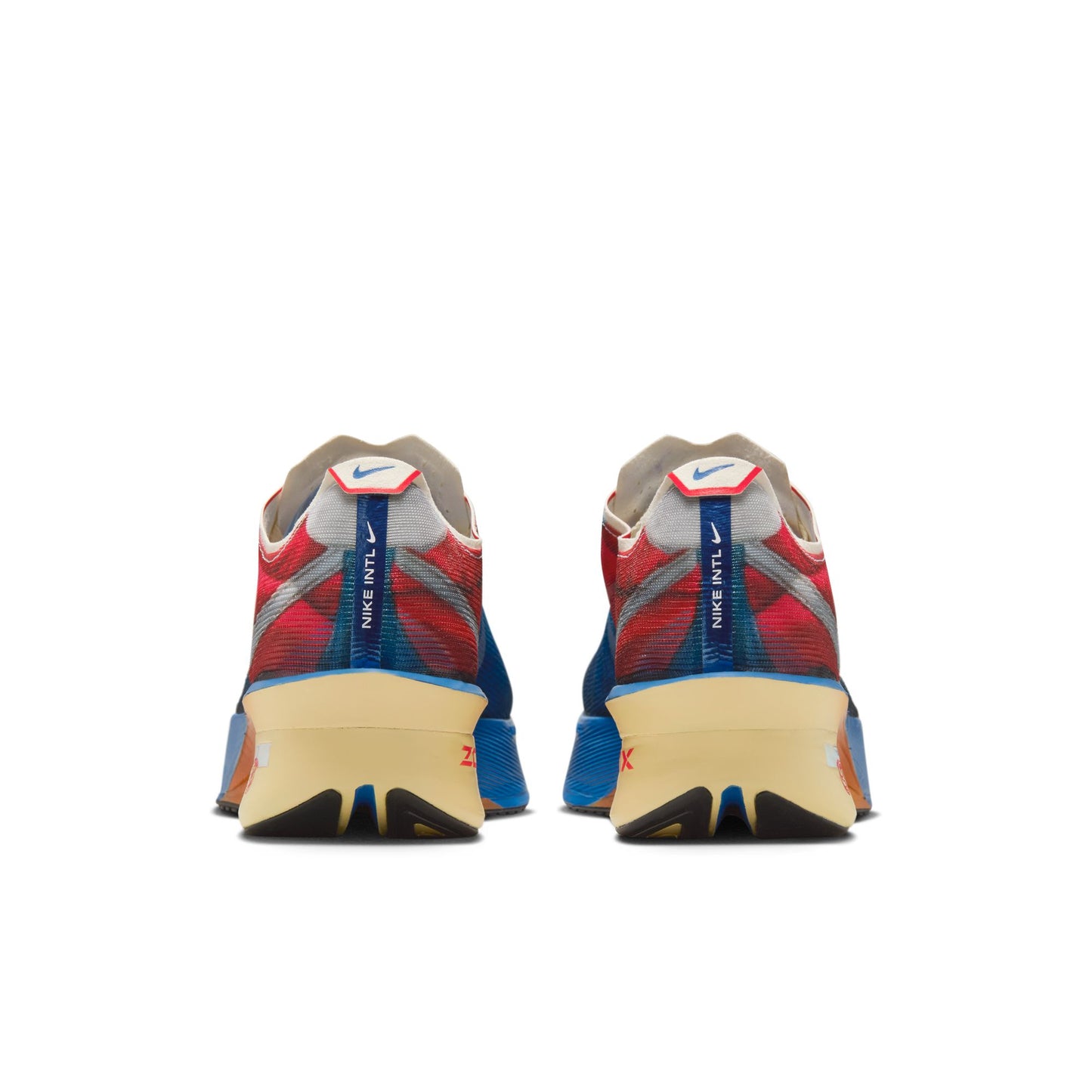 Nike Vaporfly 4 | Multi-Colour / Mountain Blue / Fire Red / Clear | Mens