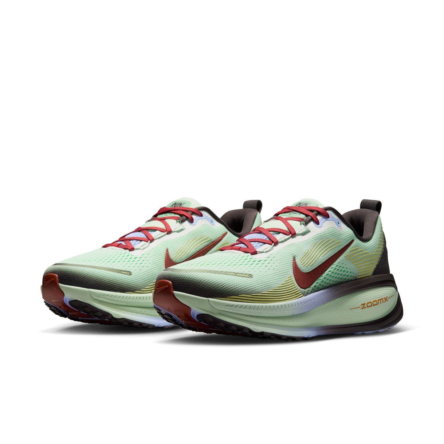 Nike Vomero 18 SE | Frosted Spruce / Tar / Purple Fade / Rugged Orange | Mens