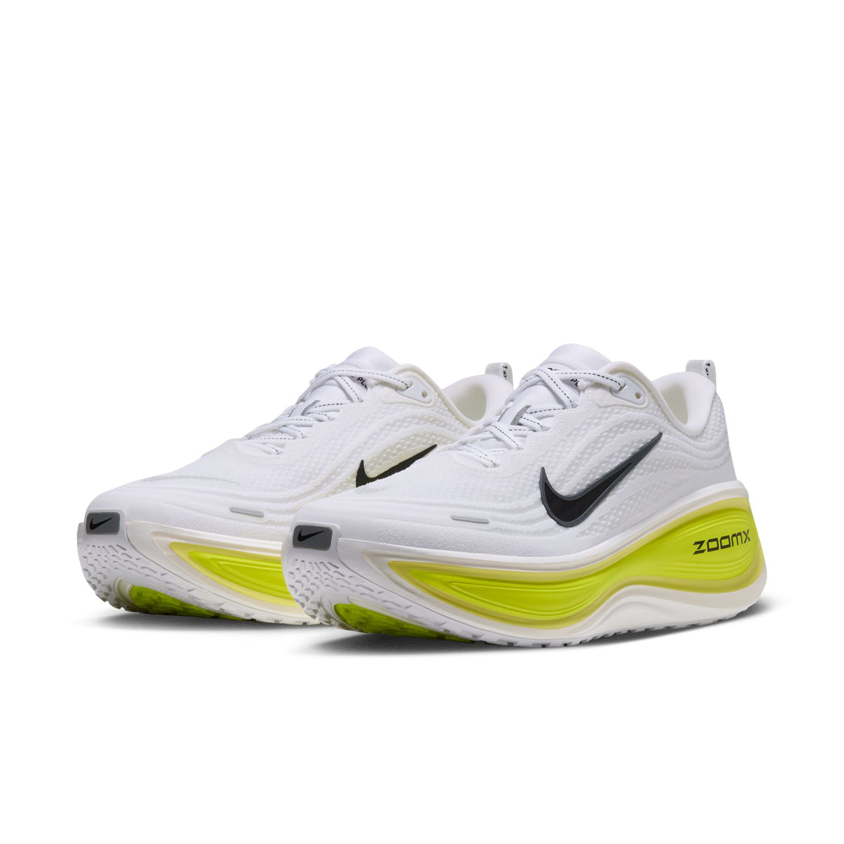 Nike Vomero Plus | White / Black / Lemon Vemon / Electric Yellow | Mens