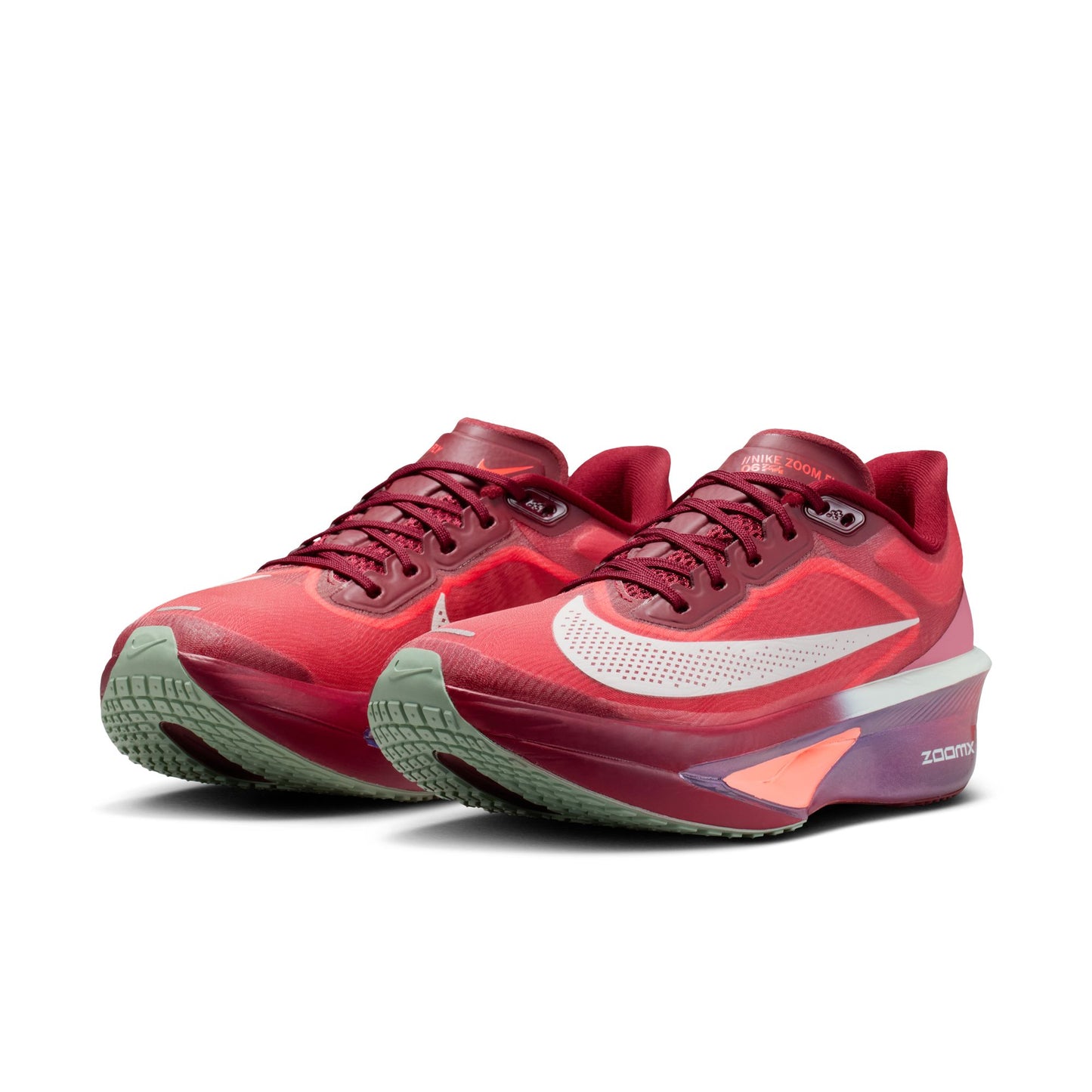 Nike Zoom Fly 6 SE | Team Read / Barely Green / Bright Crimson | Womens