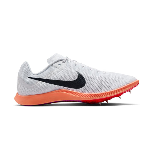 Nike Zoom Rival Distance Spikes | White / Obsidian / Bright Crimson / Hyper Turquoise | Unisex