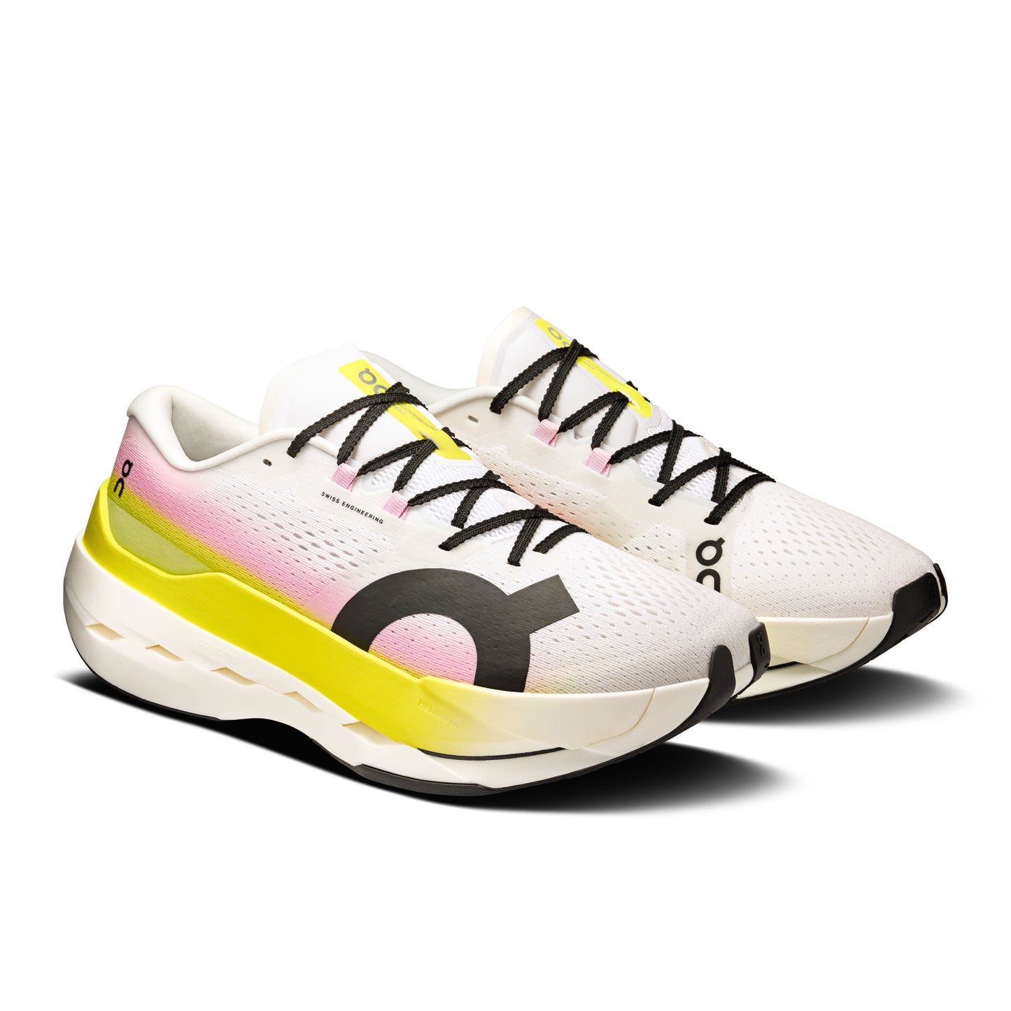 On Cloudboom Max | Lime / Raspberry | Mens