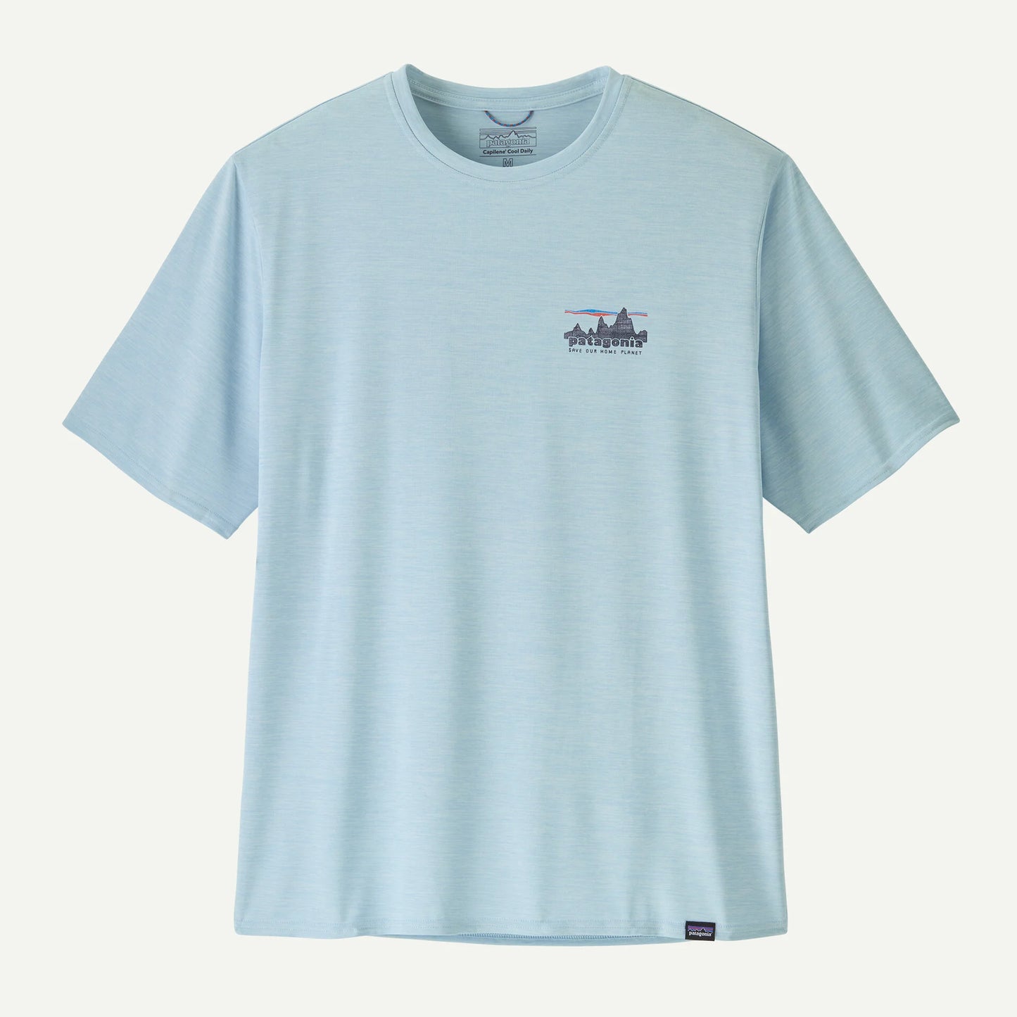 Patagonia Capilene Cool Daily Graphic Shirt | '73 Skyline: Fleck Blue | Mens