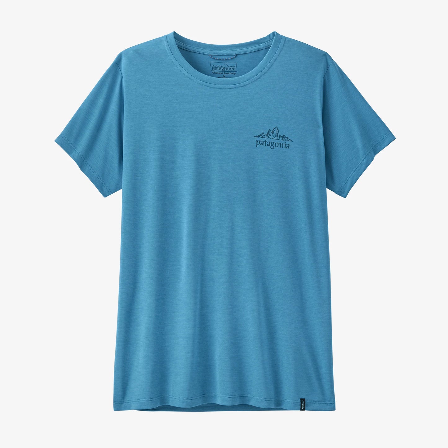 Patagonia Capilene Cool Daily Shirt | Cloud Crag: Shore Blue / Light Shore Blue X-Dye | Womens