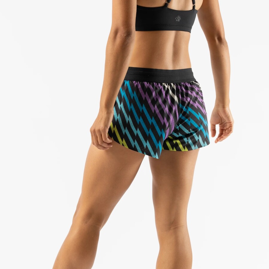 rabbit Sunset Splitz 2.5" Short | Multi Lightning | Womens