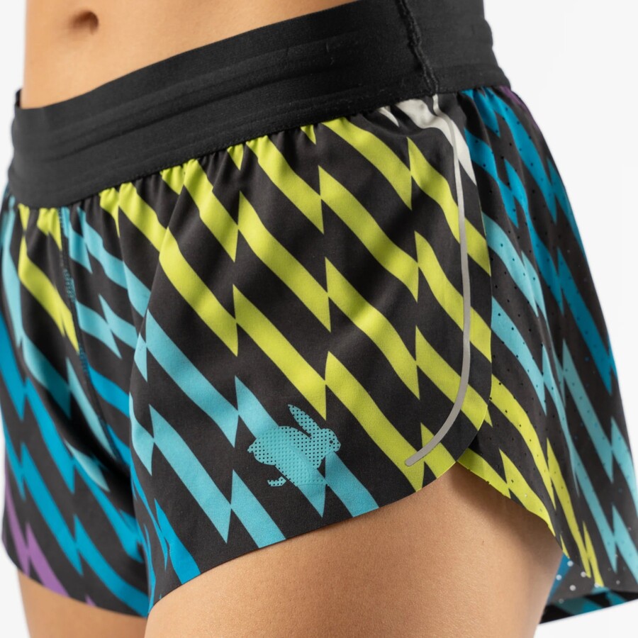 rabbit Sunset Splitz 2.5" Short | Multi Lightning | Womens