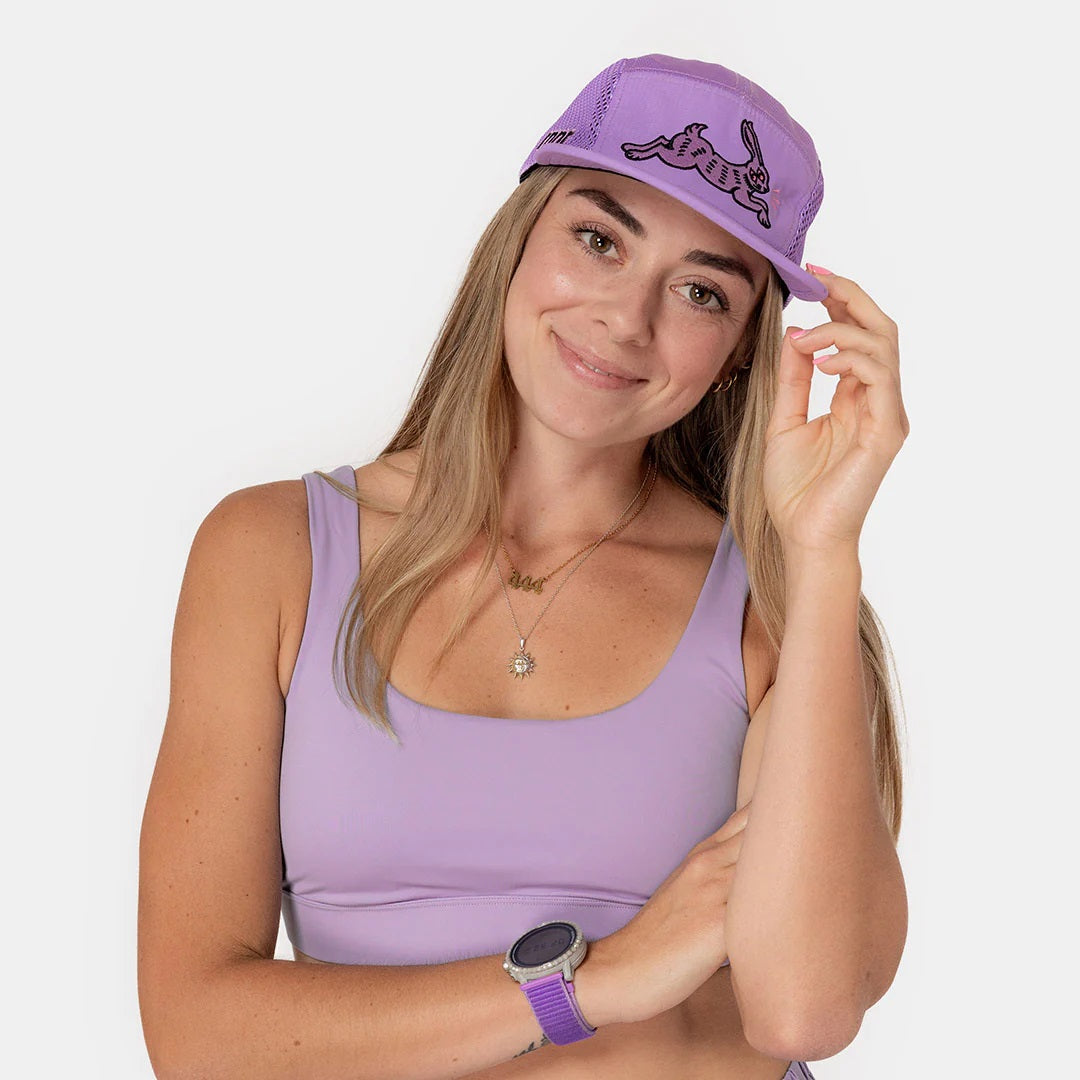 rnnr Distance Hat | All Luck Purple
