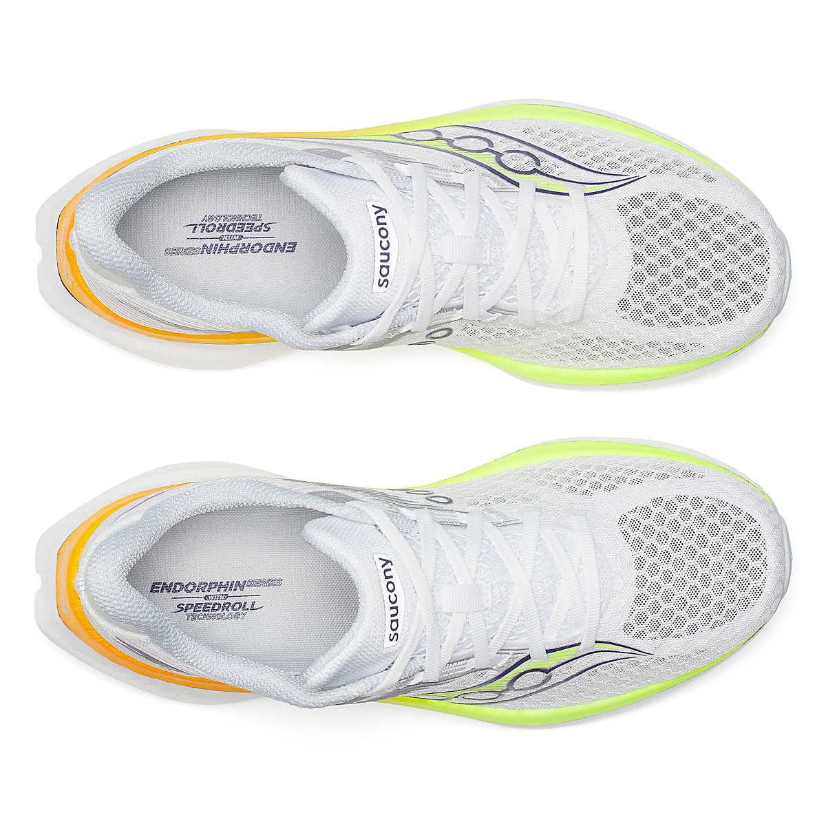 Saucony Endorphin Speed 5 | White / Citron | Mens