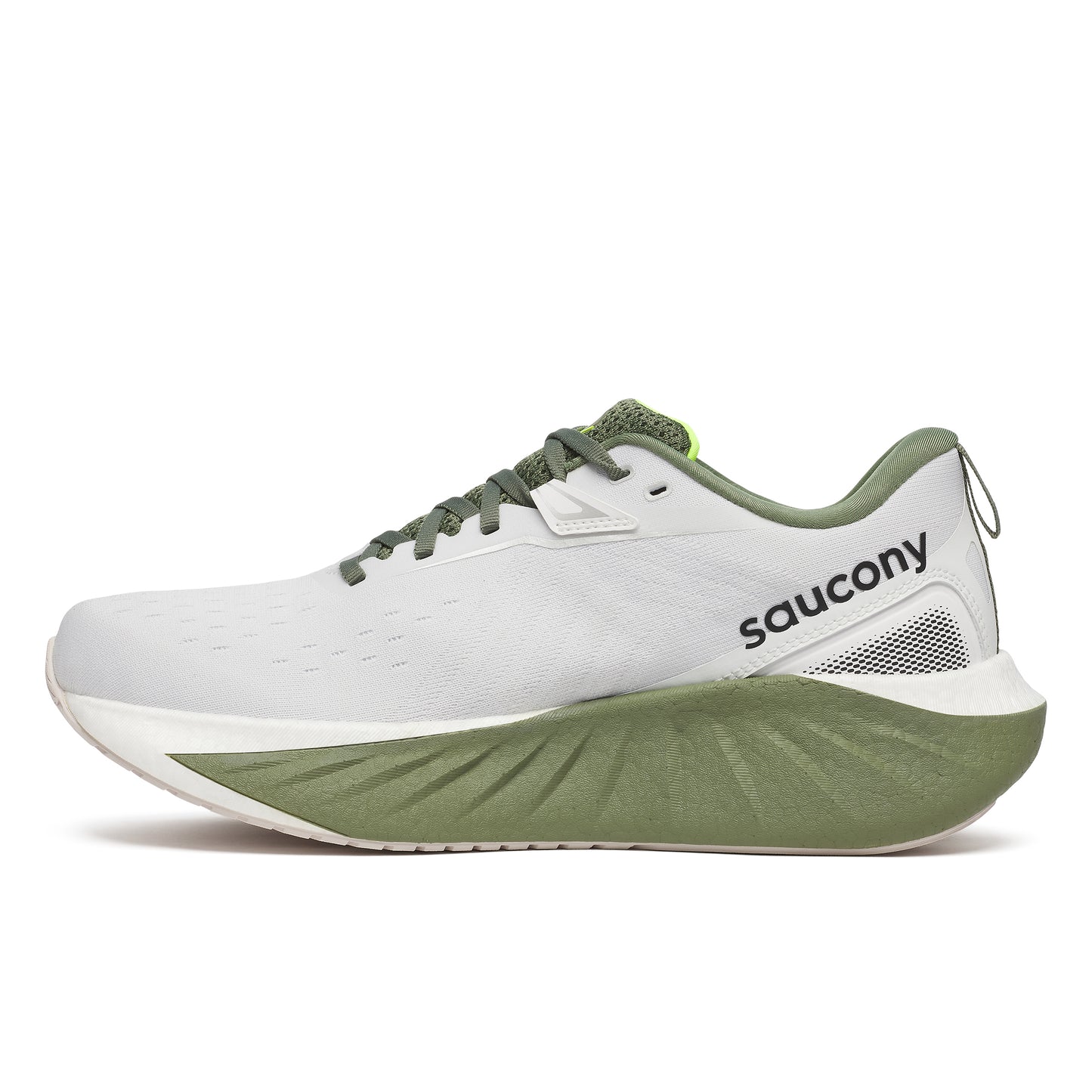 Saucony Triumph 22 | White / Olivine | Mens