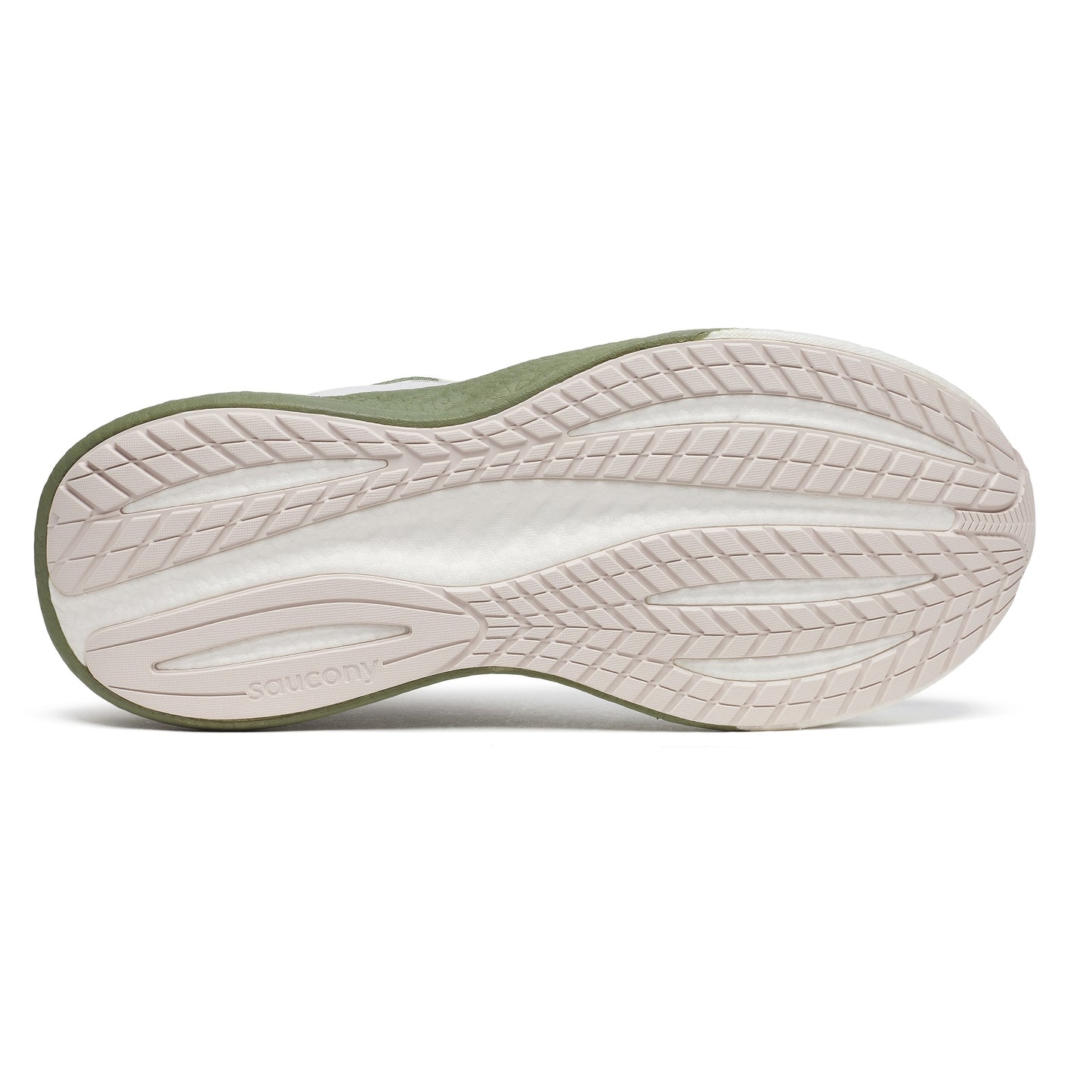 Saucony Triumph 22 | White / Olivine | Mens