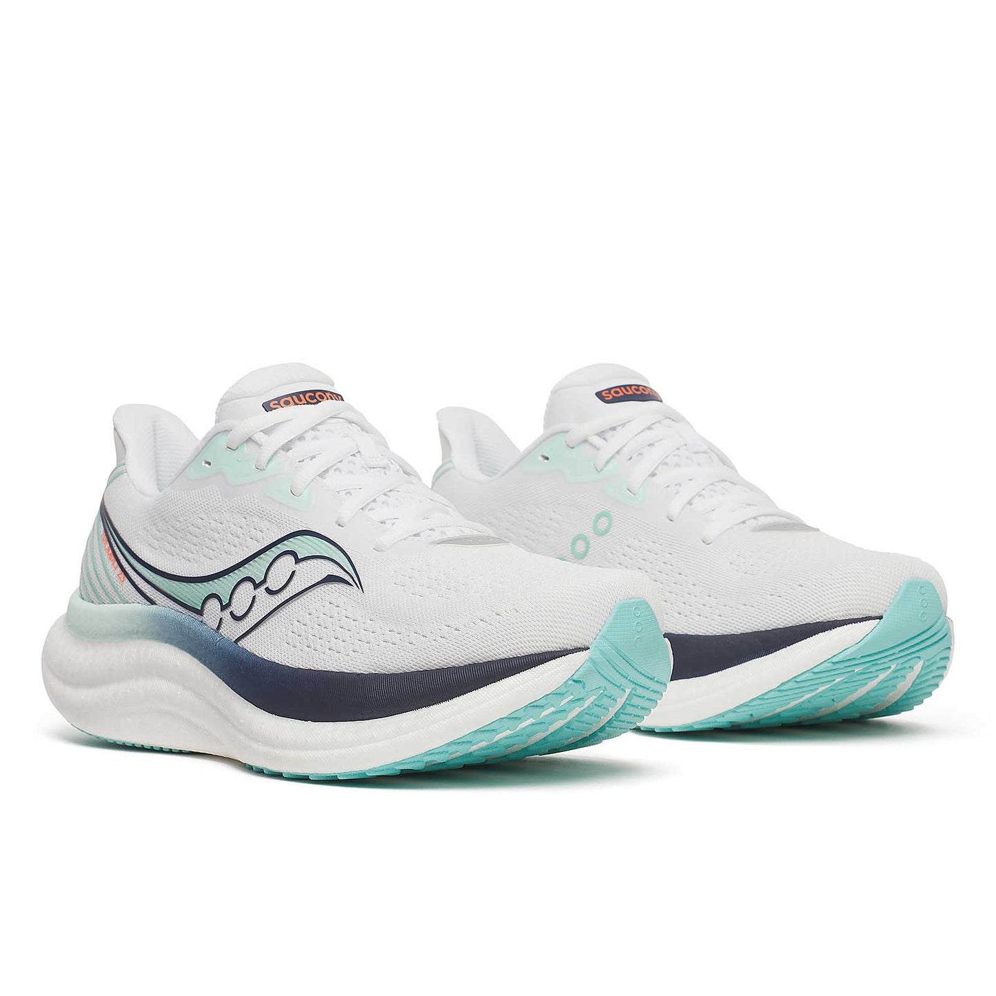 Saucony Triumph 23 | White / Navy | Womens