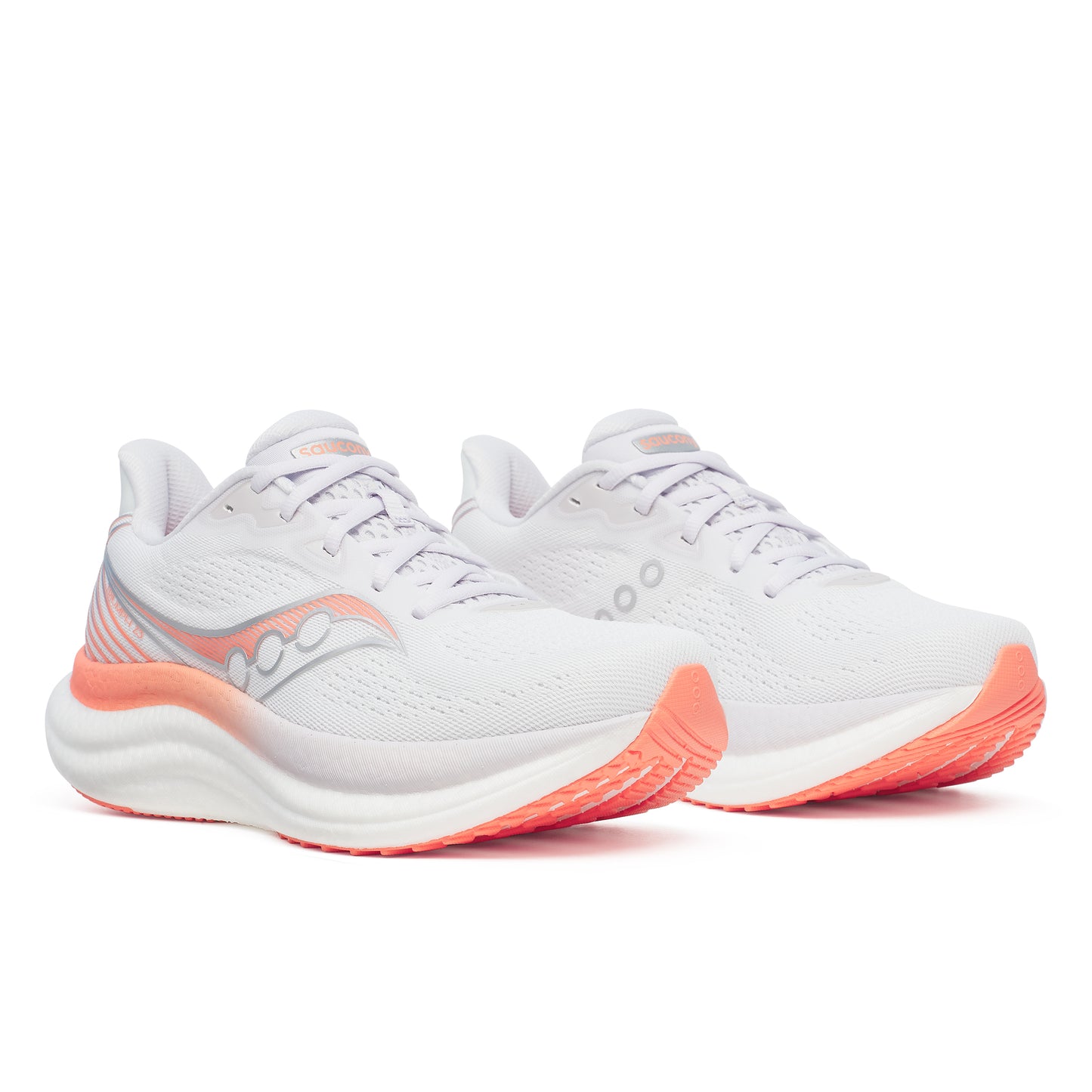 Saucony Triumph 23 Wide | White / Wistful | Womens