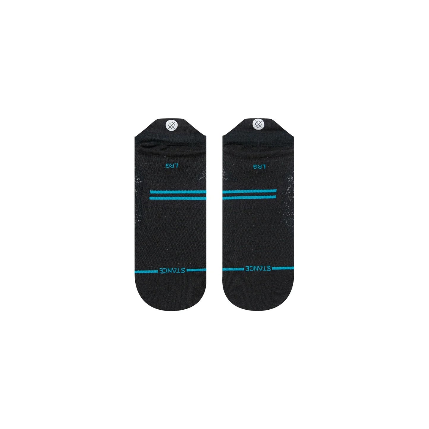 Stance Run UL Tab | Ultralight Cushion | Tab Length | Black
