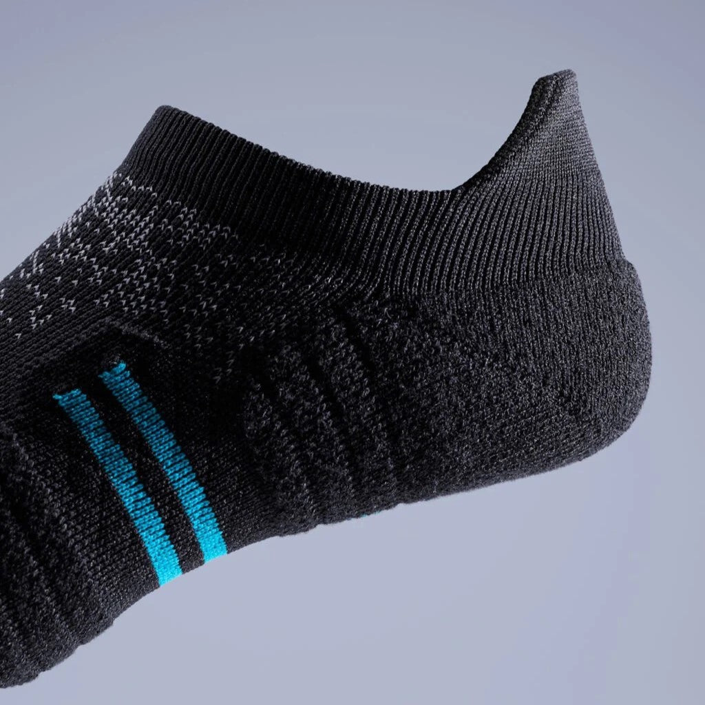 Stance Run UL Tab | Ultralight Cushion | Tab Length | Black