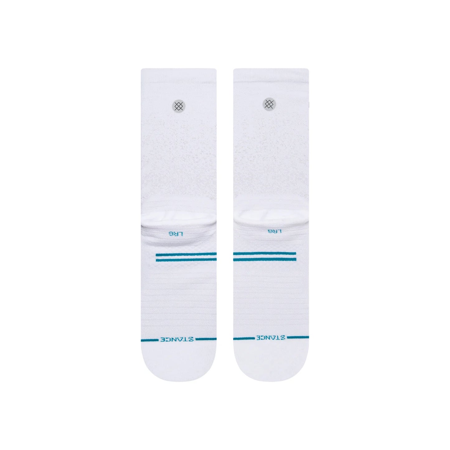 Stance Socks | Light Cushion | Crew Length | Run Light White