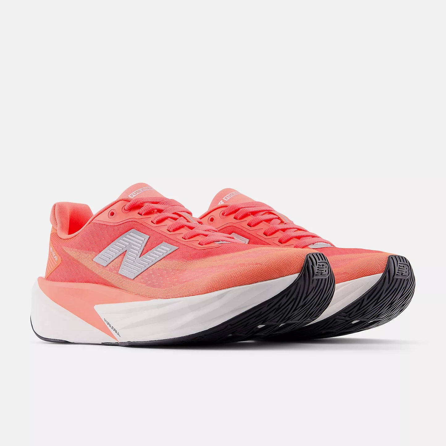 New Balance FuelCell Rebel v5 | Urgent Red / White / Silver Metallic | Womens
