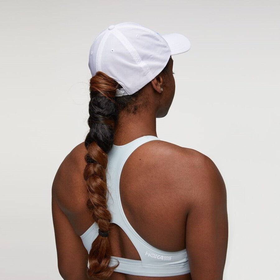 Hoka All-Day Hat | White / Diva Blue