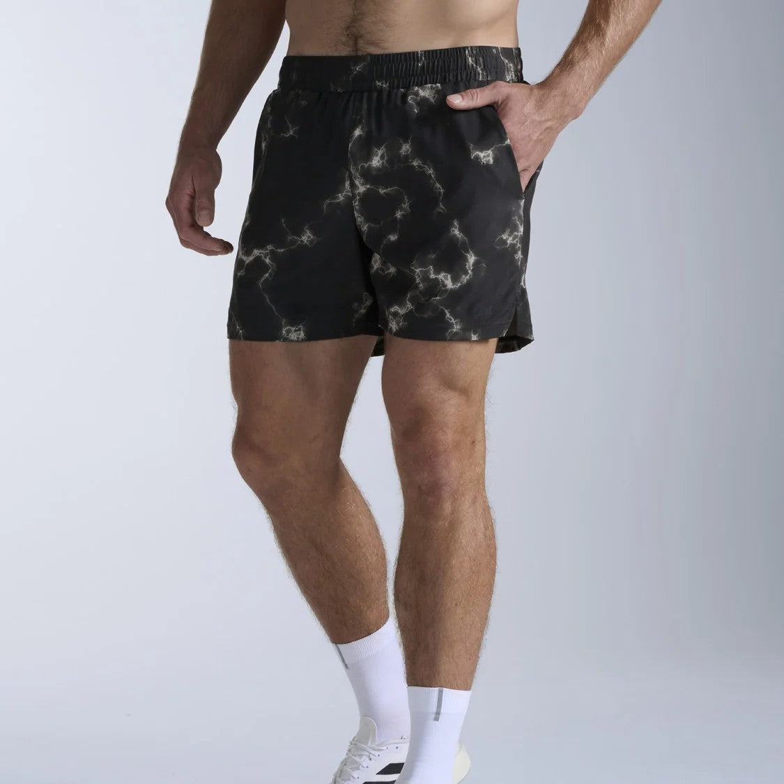 2XU Aero 5 Inch Shorts | Flint Synapse / Black Reflective | Mens