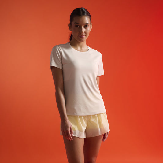 2XU Aero Tee | Fog / Wattle Mist Reflective | Womens