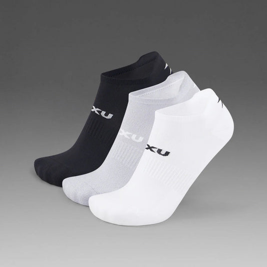 2XU Ankle Sock 3 Pack | Three Colour