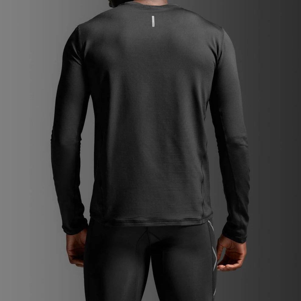 2XU Ignition Grid Base Layer | Black / Silver Reflective | Mens