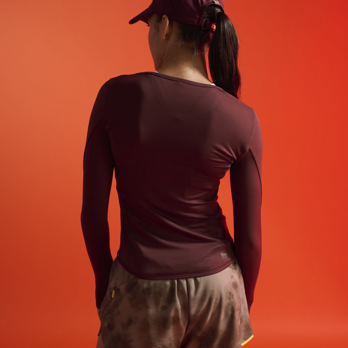 2XU Ignition Grid Base Layer | Earthberry / Wattle Mist Reflective | Womens