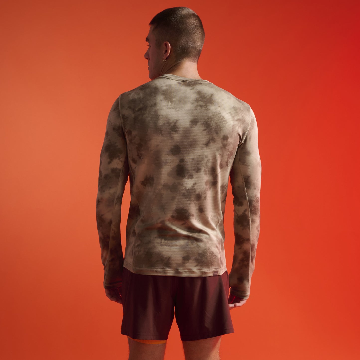 2XU Ignition Grid Base Layer | Terrain Kelp / Tangerine Reflective | Mens
