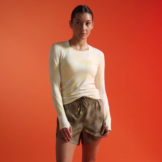 2XU Ignition Grid Base Layer | Terrain Wattle / Wattle Mist Reflective | Womens