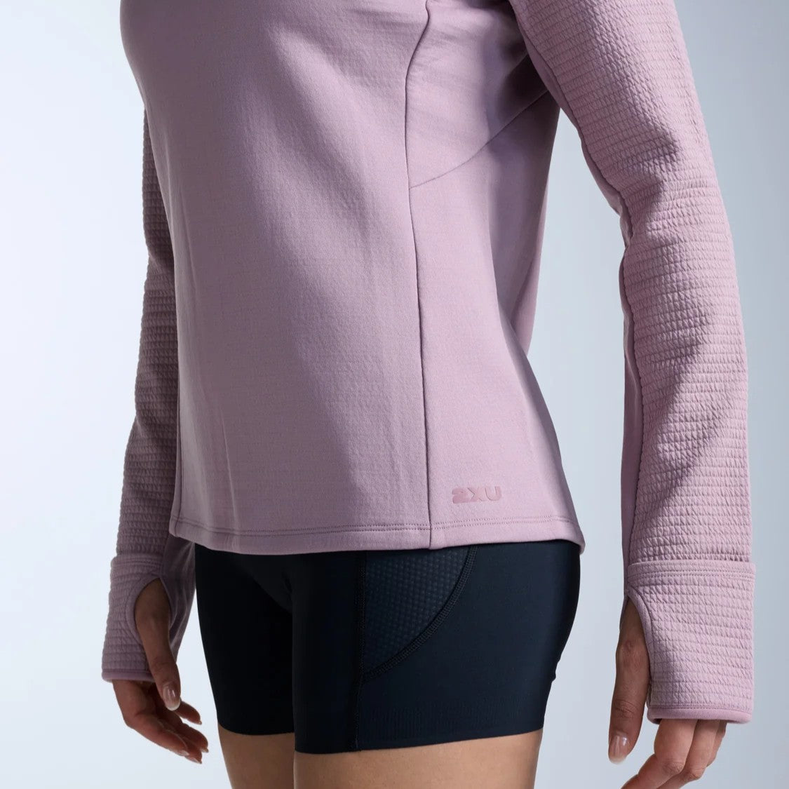2XU Ignition Haptic 1/4 Zip Fleece | Musk / Musk Reflective | Womens