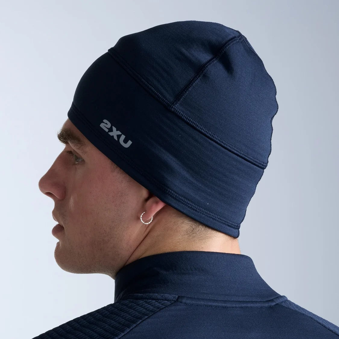 2XU Ignition Haptic Beanie | Midnight / Silver Reflective