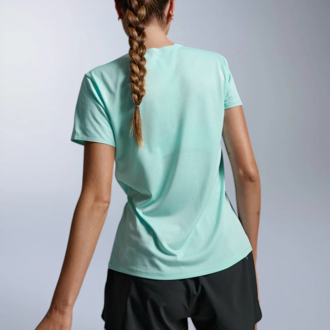 2XU Light Speed Tech Tee | Lagoon / Lagoon Reflective | Womens