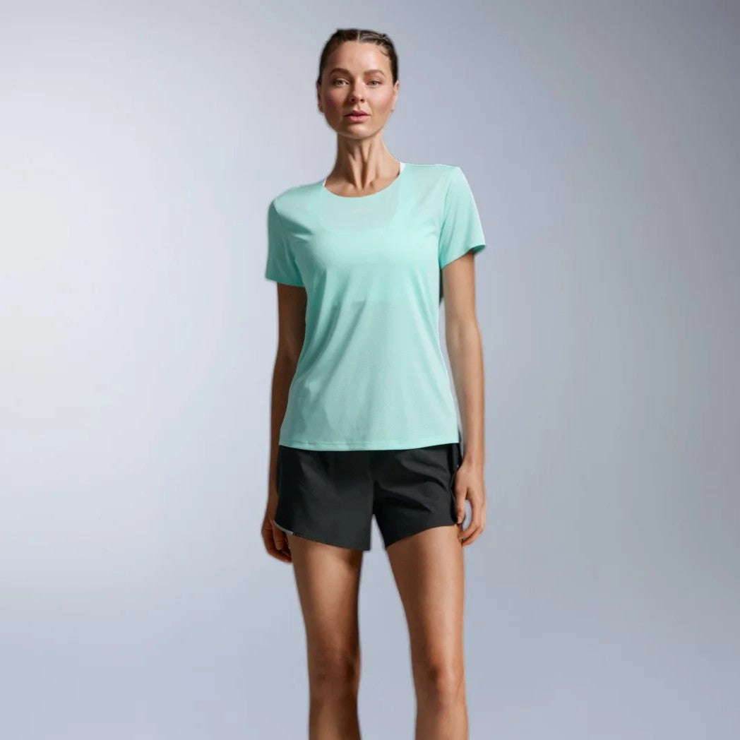 2XU Light Speed Tech Tee | Lagoon / Lagoon Reflective | Womens