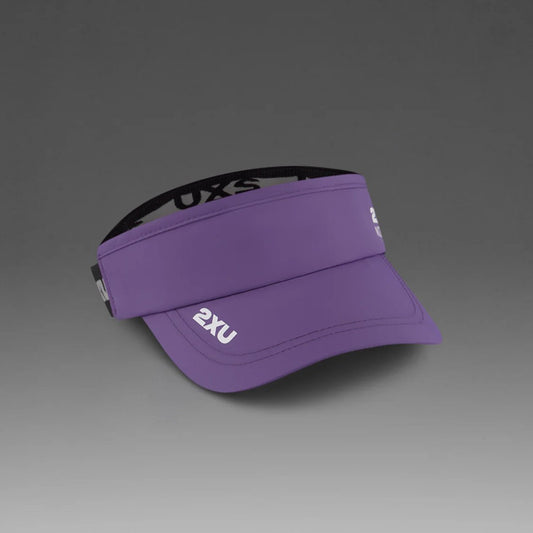 2XU Performance Visor | Cyber Grape / White