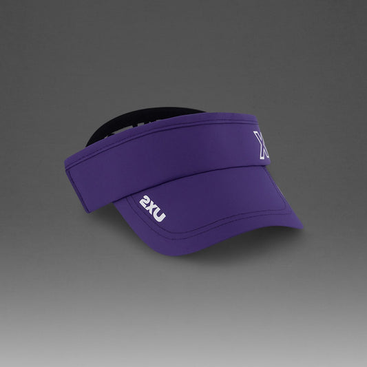 2XU Performance Visor | Future Dusk / White