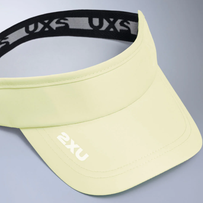 2XU Performance Visor | Lemon Ice / White