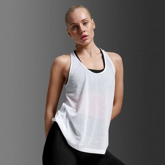 2XU ReLight Racerback Singlet | White / White | Womens