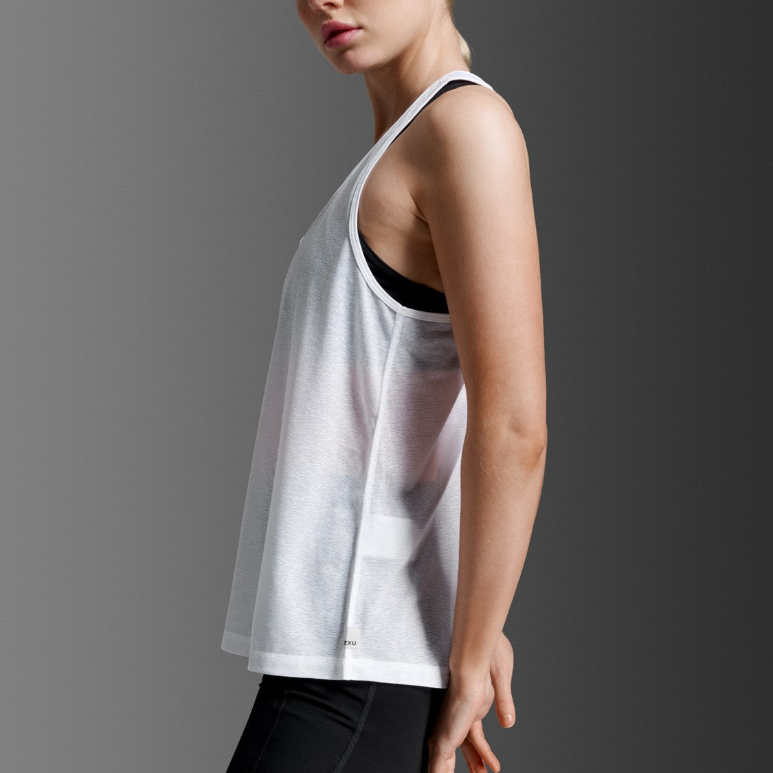 2XU ReLight Racerback Singlet | White / White | Womens