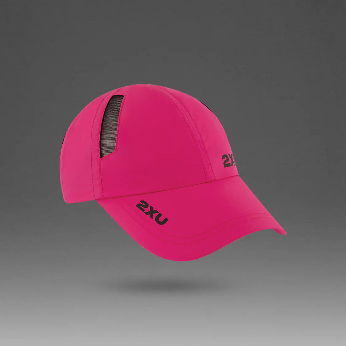 2XU Run Cap | Fuchsia / Black