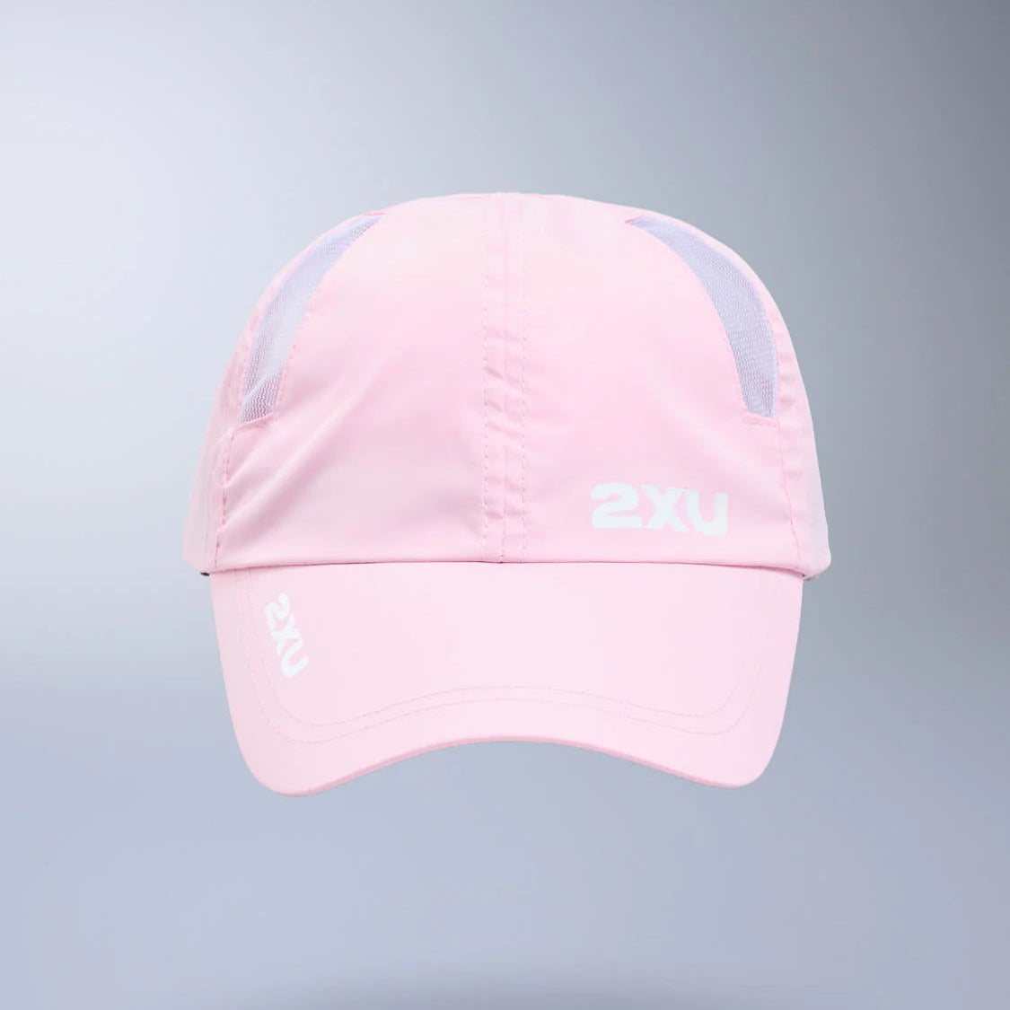 2XU Run Cap | Pink Frost / White