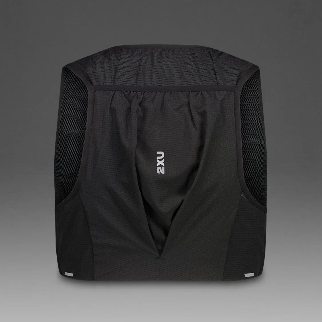 2XU Run Hydration Vest | Black / Silver Reflective