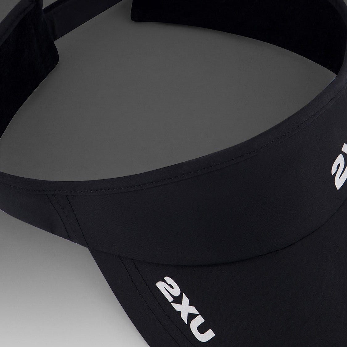 2XU Run Visor | Black