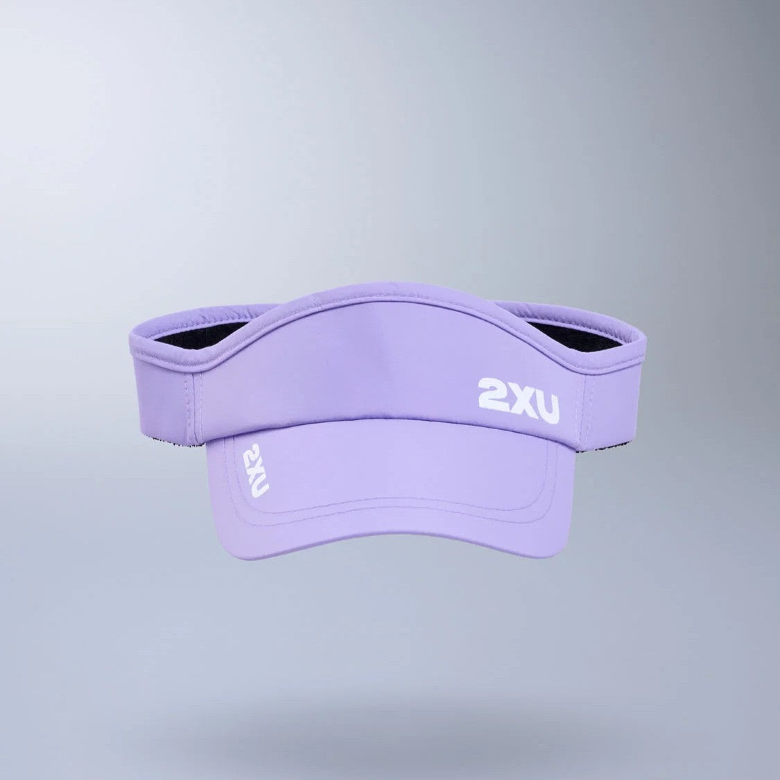 2XU Run Visor | Lavender / White