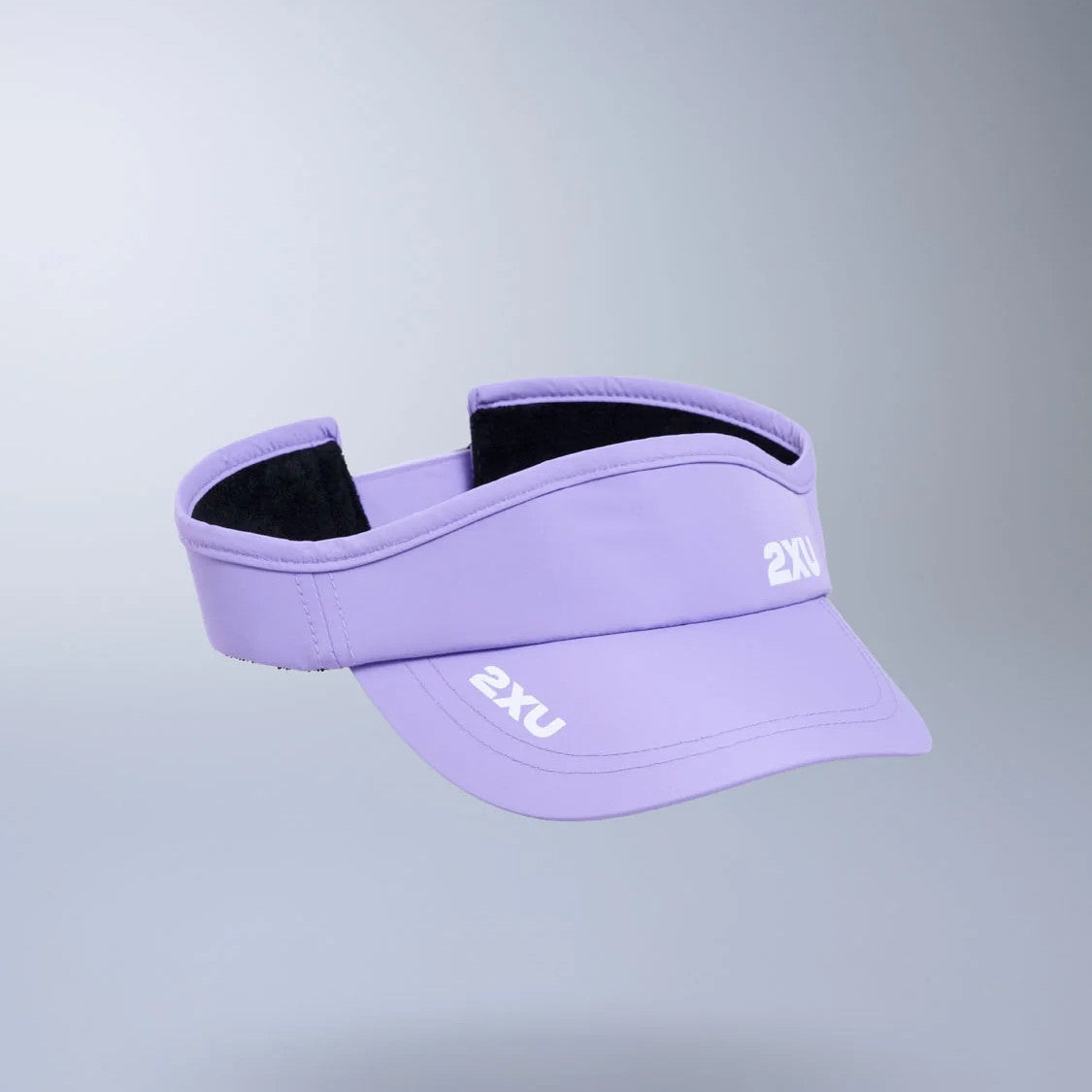 2XU Run Visor | Lavender / White