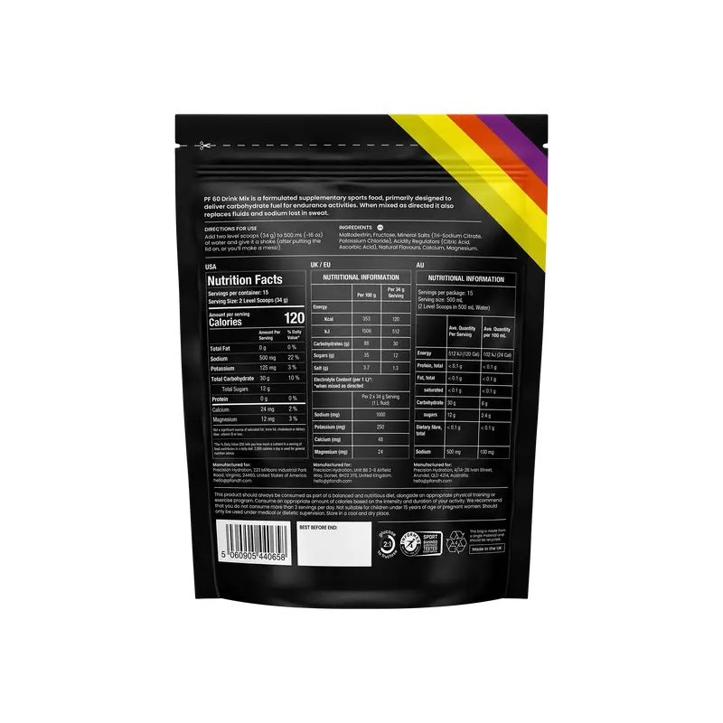Precision Fuel PF 60 Drink Mix