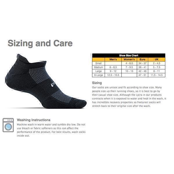 Feetures Elite | Light Cushion | No Show Tab | All Black