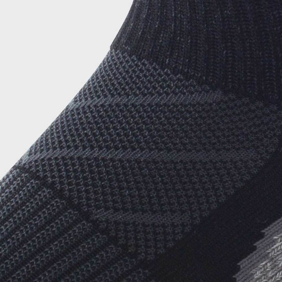 Lightfeet Evolution Sock | Midweight | Mini Crew | Black